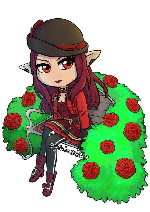 Zima Belthani - FFXIV Chibi